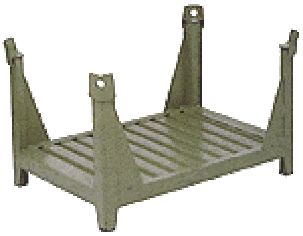 Schwerlast-Stapel-Gestell (Rungengestell)