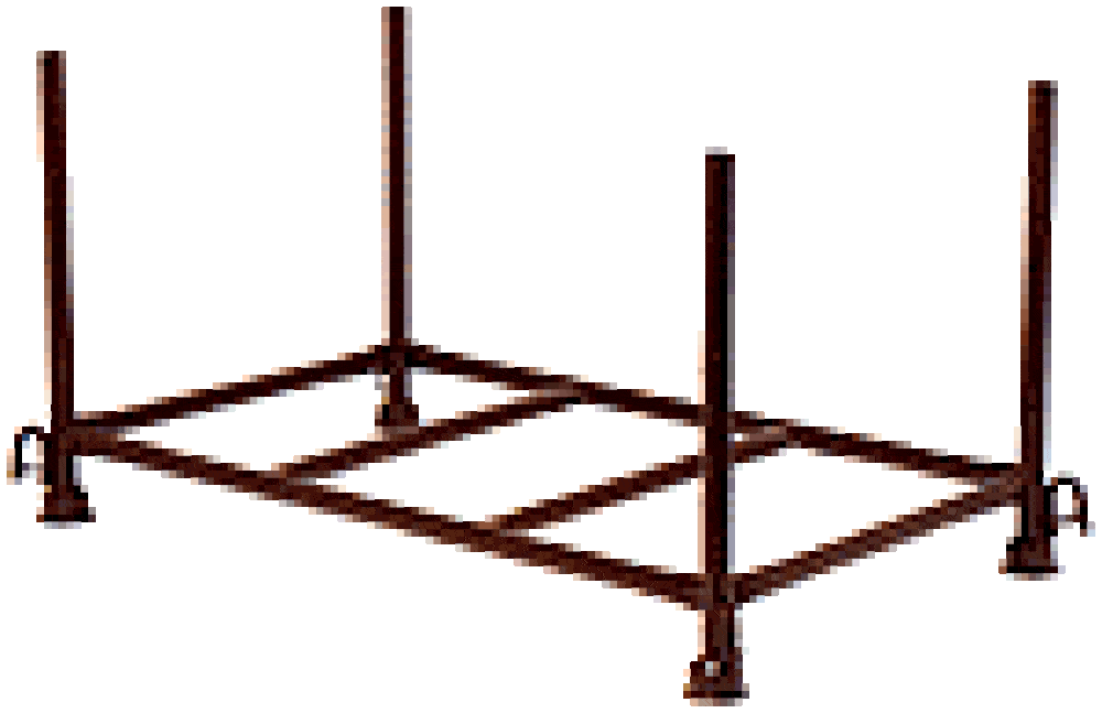 Stapel-Palette ideal für Schal- und Rüstmaterial